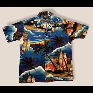 Royal Hawaiian Creations Shirt Short Sleeve  Boys Youth Size 10